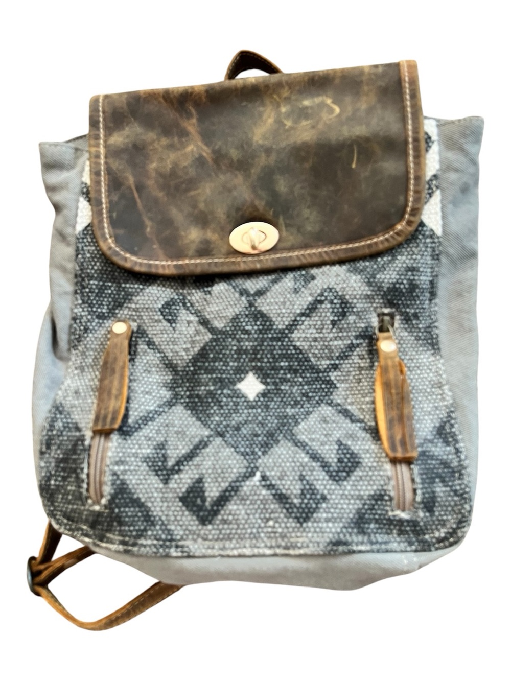 NWT Myra Felicity Backpack Canvas and Leather